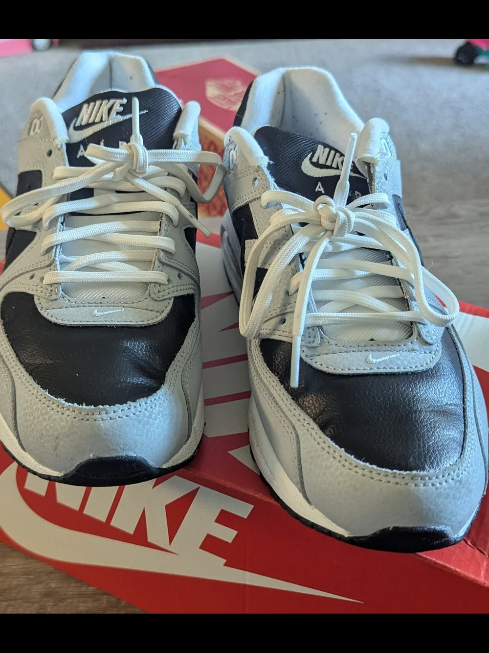 Nike Air Max Men's Sneakers - Black & Light Gray